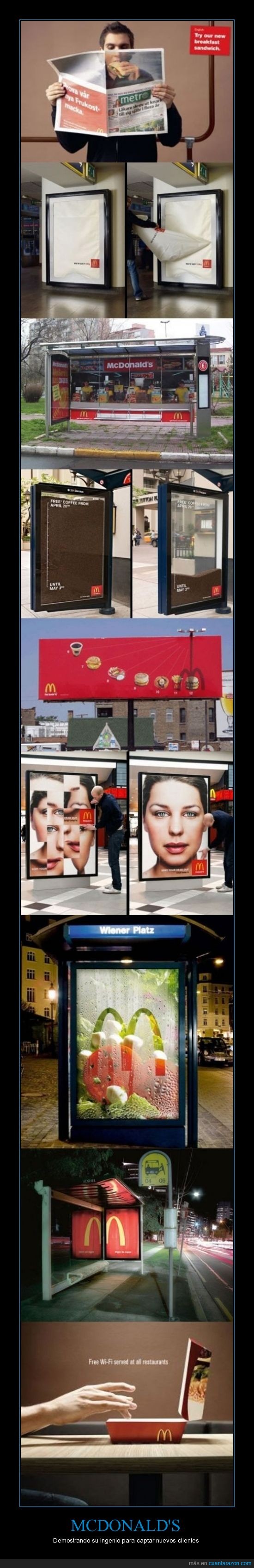McDonald's,publicidad,WiFi,café