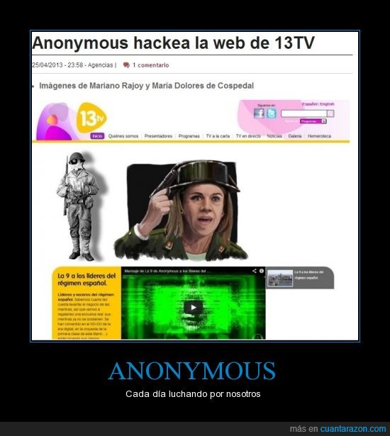 anonymous,hackear,13tv