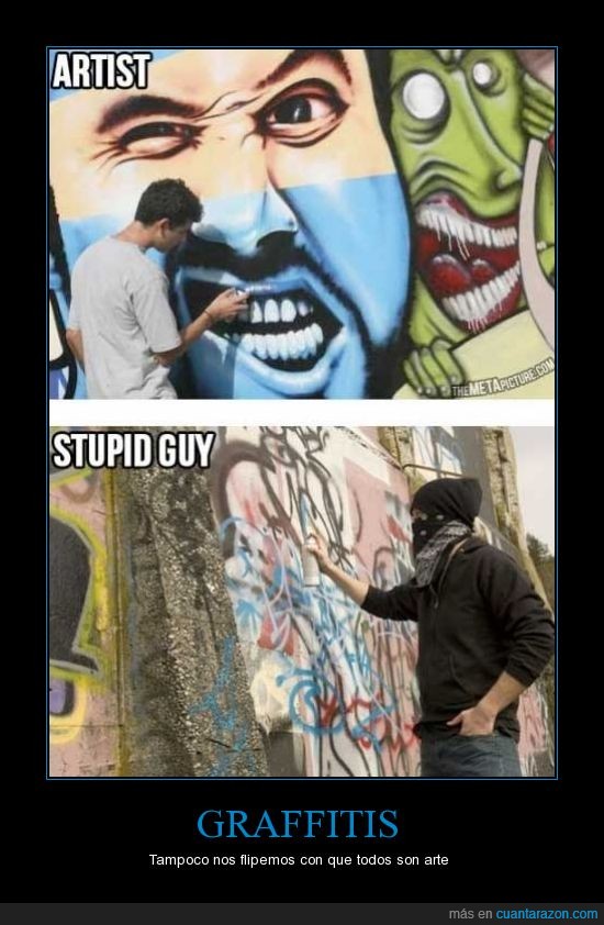 estupido,tonto,crimen,vandalismo,arte,graffiti