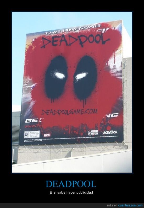 Deadpool,Amazing Spider-Man,publicidad,videojuego