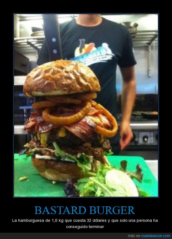 bastard burger,comida,welcome to america,hamburguesa