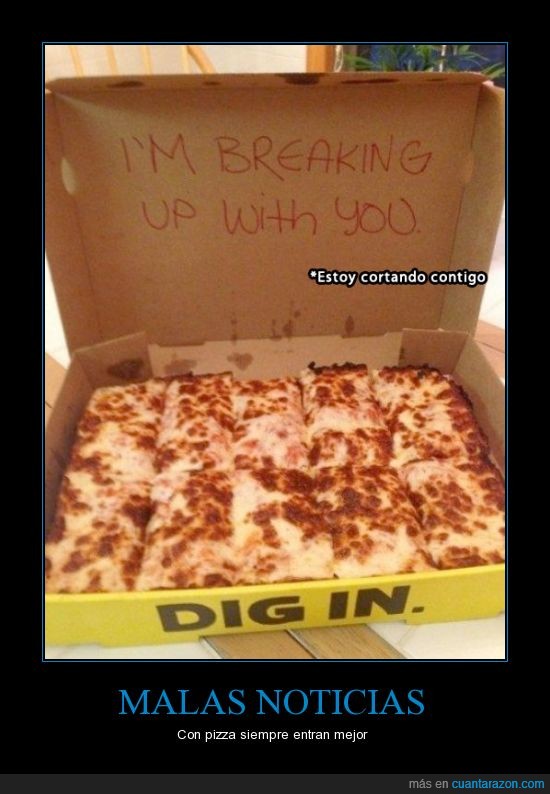 caja,pizza,breaking up,novio,novia,cortar,pareja