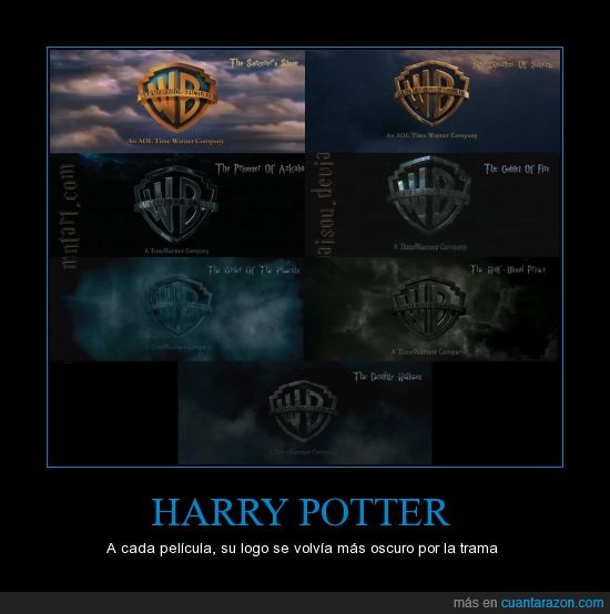 warner,logo,Harry potter,oscuro,maduro,pelicula