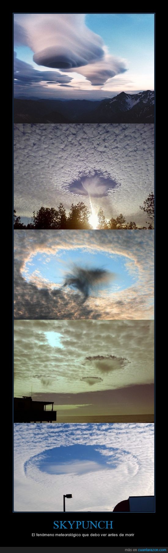 skypunch,fenómenos,cielo,nube