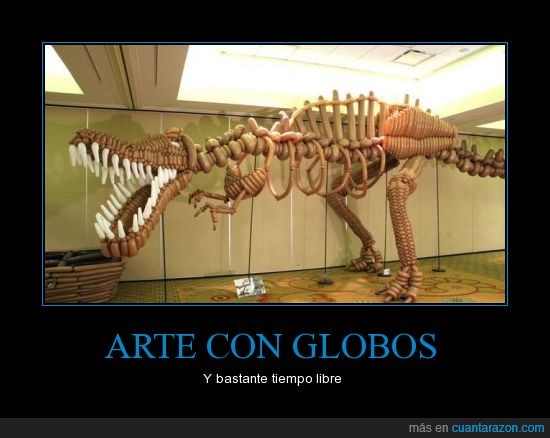 arte,globos,dinosaurio,tiranosaurio,figura,escultura