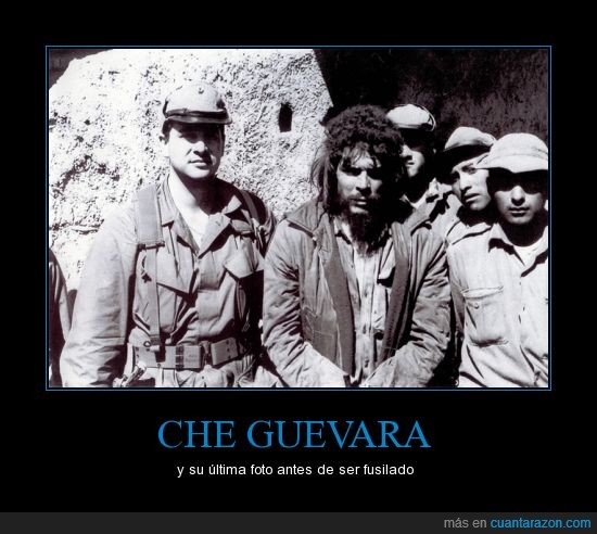 ultima,fusilado,foto,Che Guevara