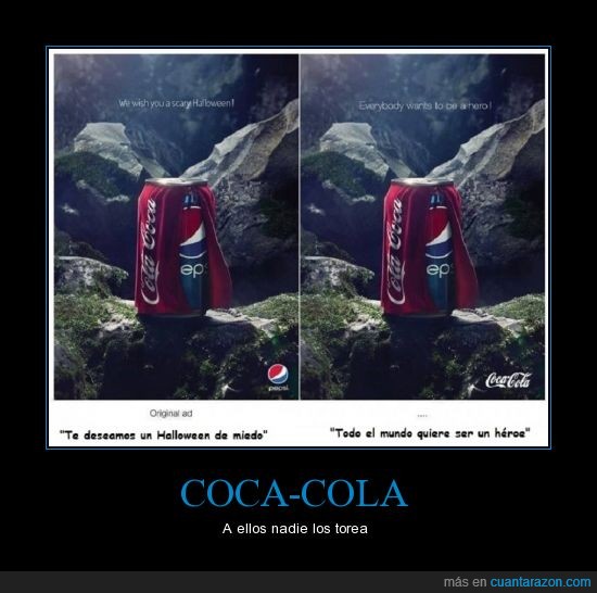 Publicidad,Pepsi Vs Coca Cola,Halloween