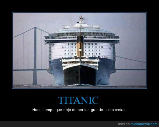 qué cojones es eso,gigante,enorme,grande,transatlántico,barco,oasis of the seas,titanic