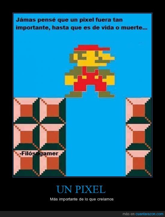 Mario,pixel,videojuego,Nintendo,caer,precipio,aguantar