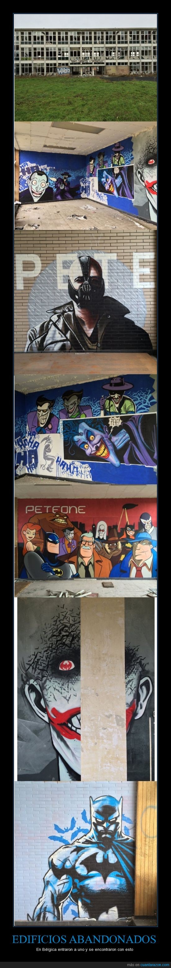 joker,batman,graffiti,pared,pintado,arte,callejero,bane