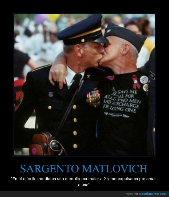 Amar,Ejército,Homofobia,Leonard Matlovich,LGBT,Matar