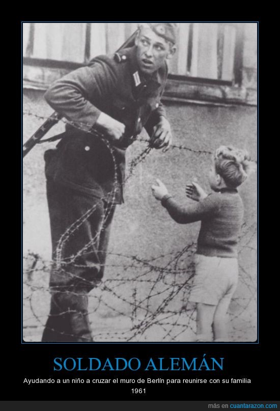 berlín,niño,espero que se publique,aleman,Soldado,muro,1961