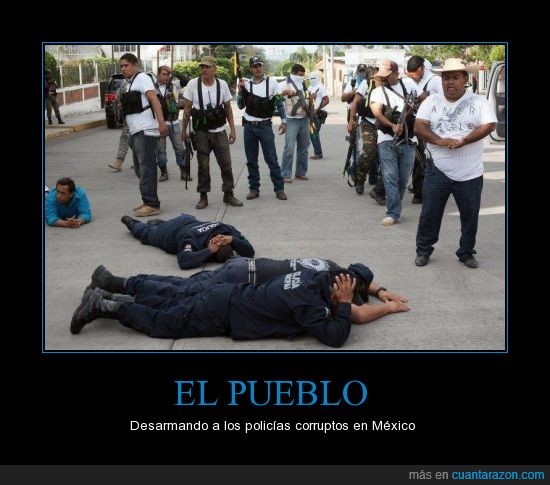 policía,comunitarios,Michoacan,México,Justica por propia mano,Gobierno,corrupto