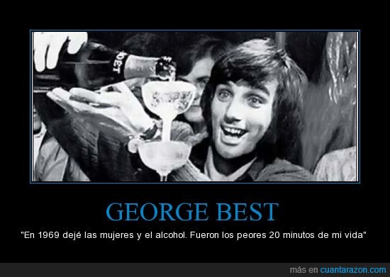 George Best,futbolista,Manchester United,Chicas,Alcohol