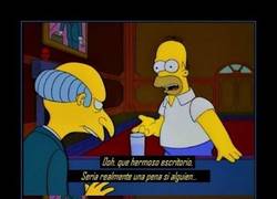 Enlace a Homer, la maldad personificada