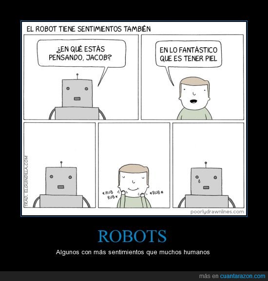 robots,humanos,jacob,cara,sentir,cabrón