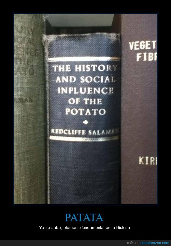 patata,historia,social,influencia,redcliffe salaman