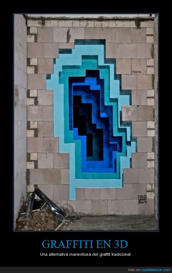 graffiti,3d,estilo,corriente,arte,azul