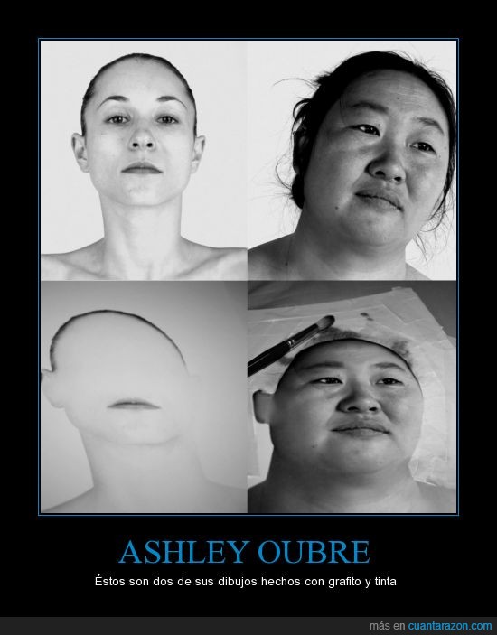artista,ashley oubre,hiperrealismo,dibujo,arte