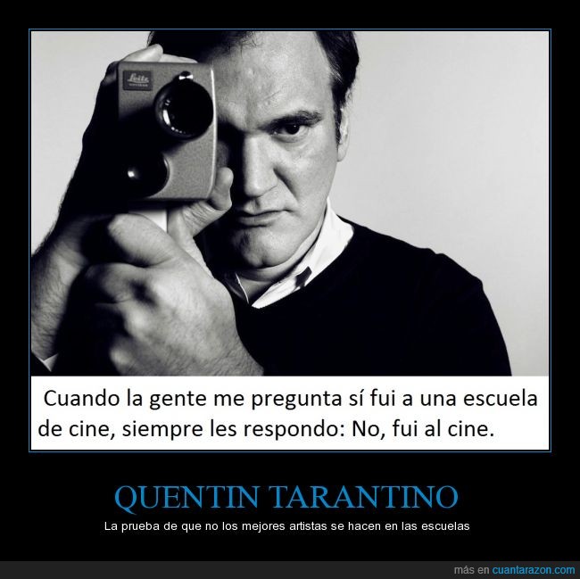 Curiosidad,Tarantino,Quentin,Quentin Tarantino,Artista,Director,Cine