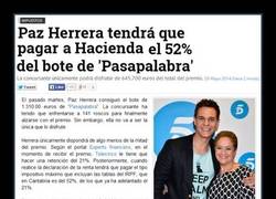 Enlace a Ganar el bote de Pasapalabra y más de la mitad para Hacienda
