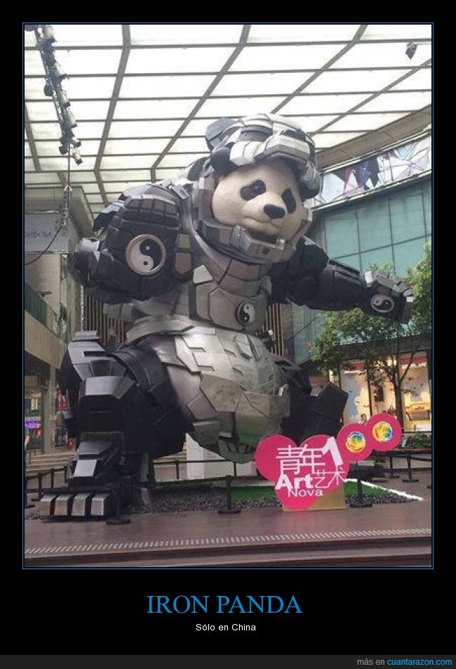 Panda,China,Iron panda