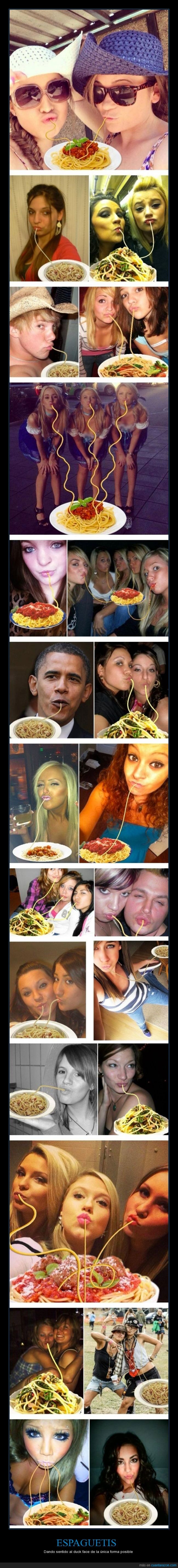 spaghetti,beso,labiosl,boca,comida,chicas,pose,duck face