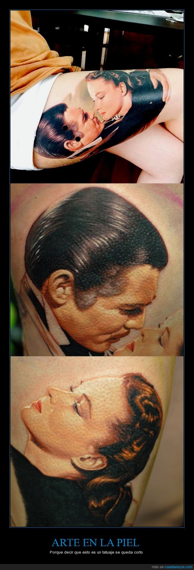 clark gable,lo que el viento se llevo,tatuaje,scarlatta,vivien leigh