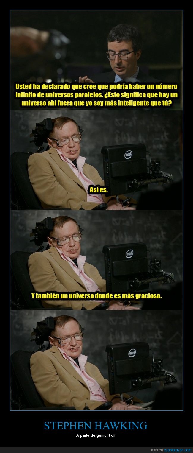 gracioso,inteligente,Universos,Stephen Hawking,Troll,Genio,paralelos