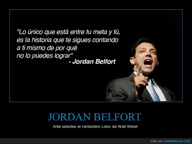 Jordan belfort,wolf of wall street,leo dicaprio,real,meta,tu,entre,historia,contando,lograr