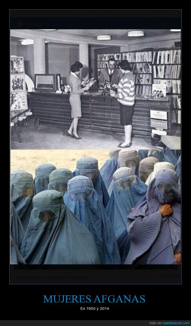 retroceso,mujeres,afganas,burka,antes,ropa,occidental,taliban,regimen