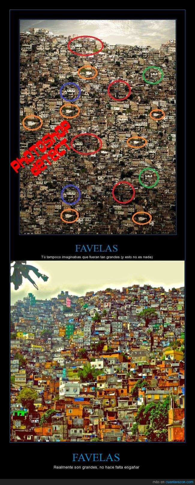 brasil,engaño,photoshop,repetidas,casas,grandes,favelas
