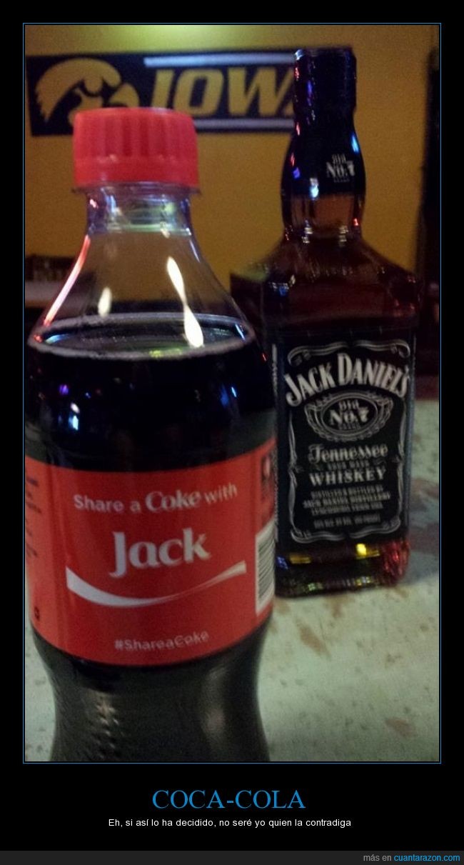cocacola,coca cola,coca-cola,share,compartir,con,jack daniels,whisky