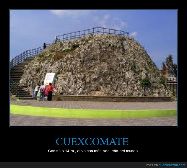 cuexcomate,Mexico,volcan,pequeño,Puebla,roca