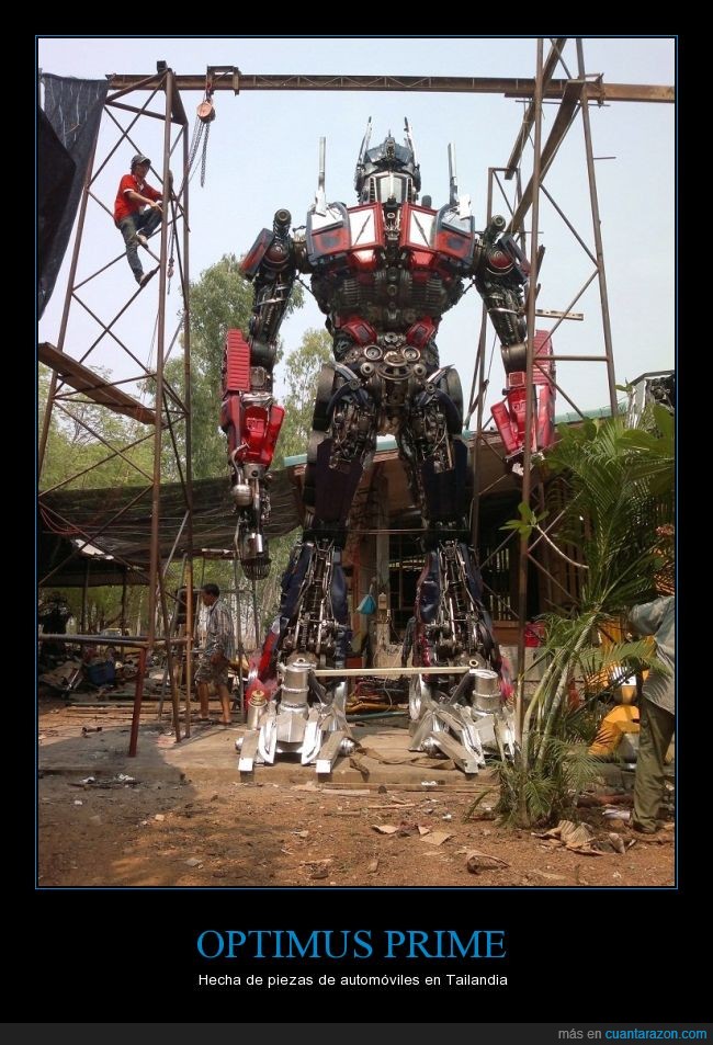 Autobot,Optimus,Prime,Tailandia,transformers