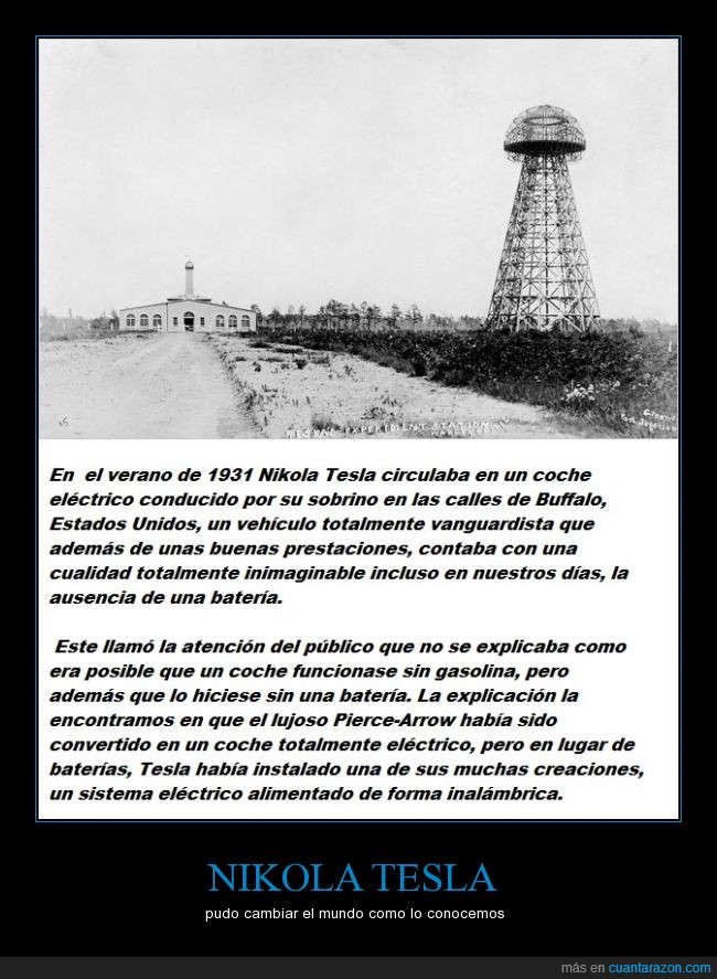 nikola tesla electricidad del aire