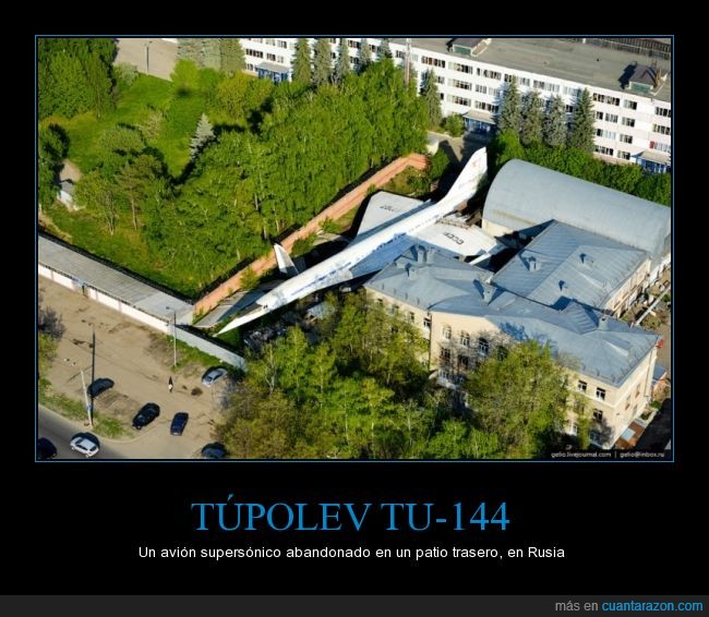 Rusia,abandonado,patio,supersónico,avión,TU-144,Túpolev