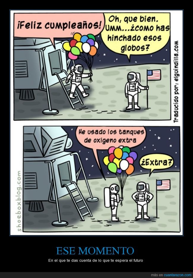idiotez,inflar,globos,oxigeno,espacio,extra,morir,astronautas