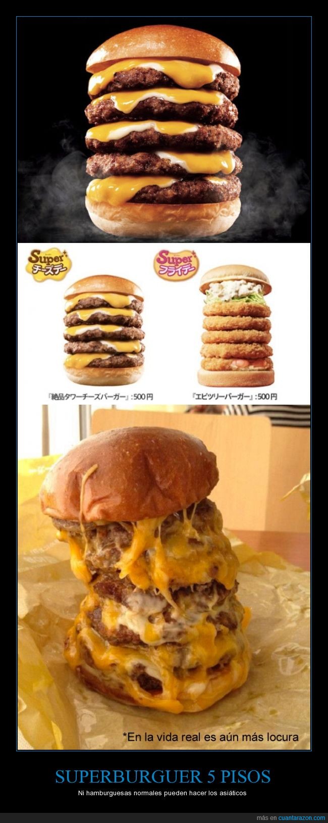 super,hamburguesa,burger,burguer,vida,real,locura,carne,queso,gigante,colesterol,comer,comida