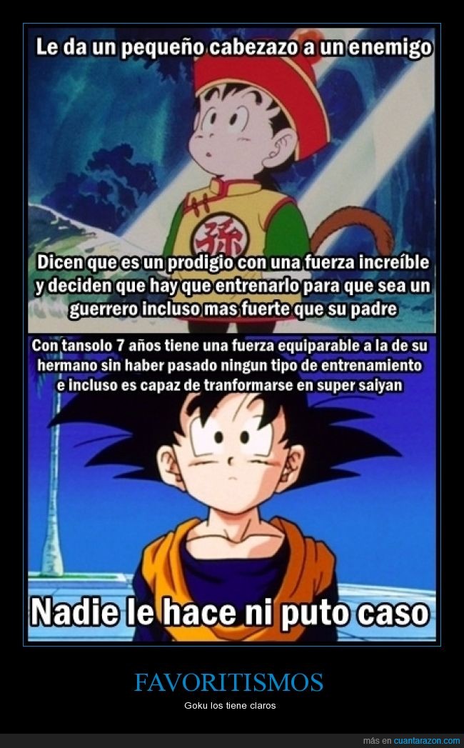 cabezazo,goku,dragon ball,7 años,despresio,traicion,resident evil,prodigio,caso,nadie,super saiyan