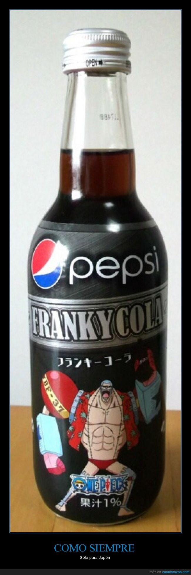 one piece,franky,pepsi,franky cola,bebida