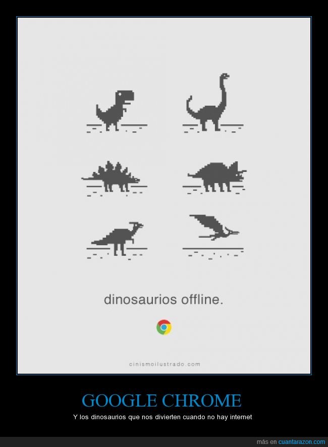 dinosaurio,Chrome,offline,tipo,diferente,explorador,diplodocus,estegosaurio,triceratops
