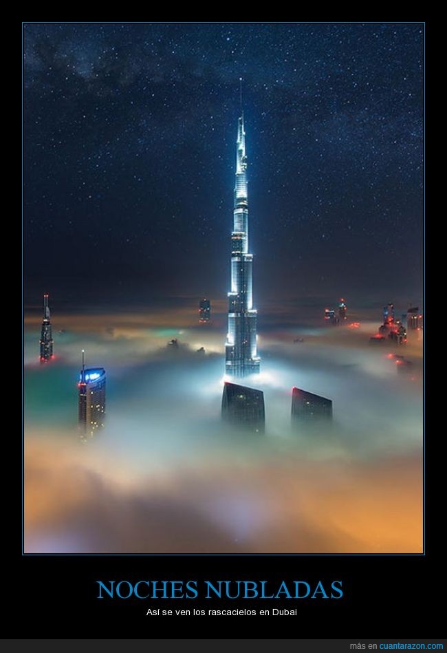 rascacielos,dubai,Burj Kalifa,niebña,luces,luz,color