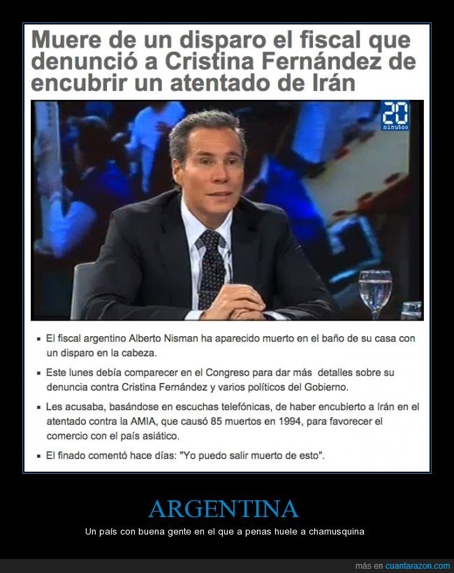 Argentina,asesinar,asesinato,CFK,matar,muerte,Nisman