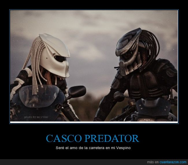 Casco cheap predator moto