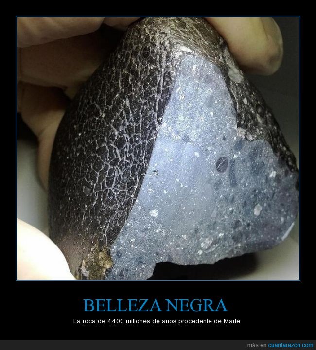 antigua,meteorito,Marte,roca,piedra,negra,belleza