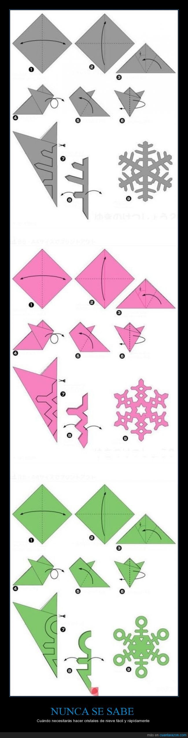hielo,recortar,origami,forma,diferente,cristal,nieve,copo