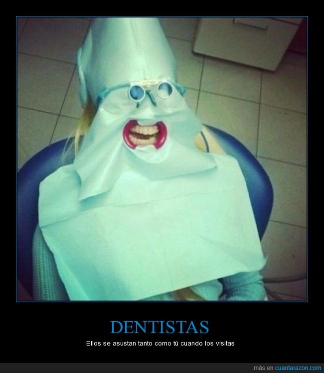 dentistas,odontólogo,boca dientes,humlr,máscara,cara,miedo,Lady Gaga