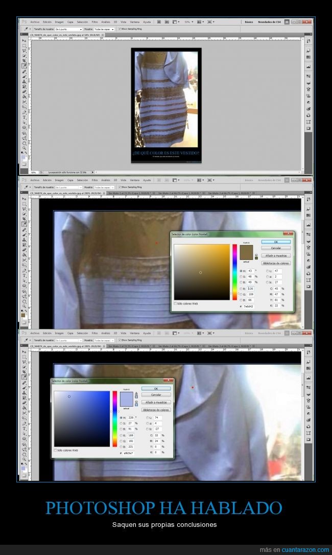 Cuánta razón! / PHOTOSHOP HA HABLADO Cuánta razón! / PHOTOSHOP HA HABLADO