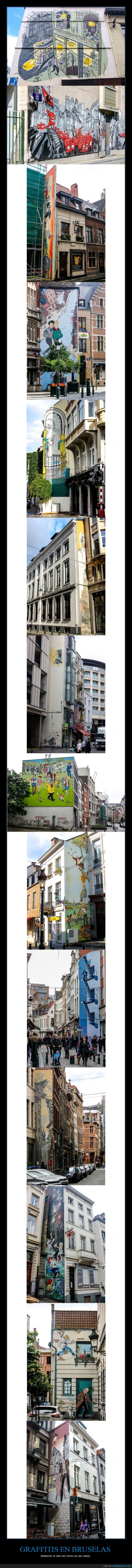 graffiti,Bruselas,Belgica,cómic,calle
